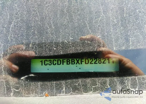 2015 Dodge Dart Sxt из США, поврежденный, VIN 1C3CDFBBXFD228211